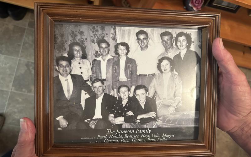 Harold Jameson (above) recently turned 98 years old. He is one of nine siblings, five of whom are still living.
