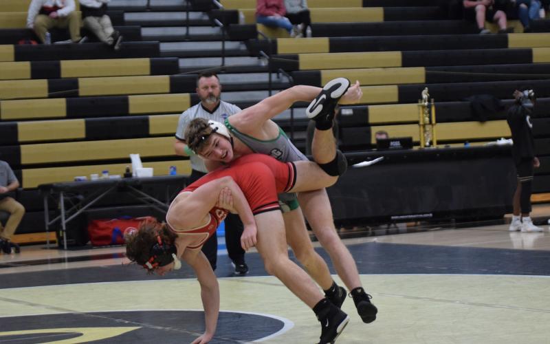The Franklin County Lion wrestling team will return to action Jan. 6 at Oconee County for the Area 8AAA Duals Tournament.