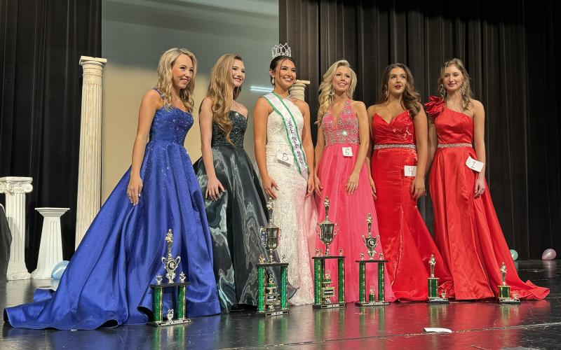 Six young ladies competed for the title of Miss Echo 2023 at the annual pageant Saturday in the Telford Center for the Fine and Performing Arts.