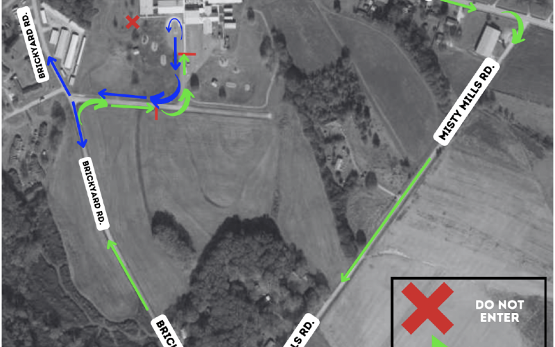 Lavonia Elementary School will have a new traffic pattern when students return to school Jan. 4.