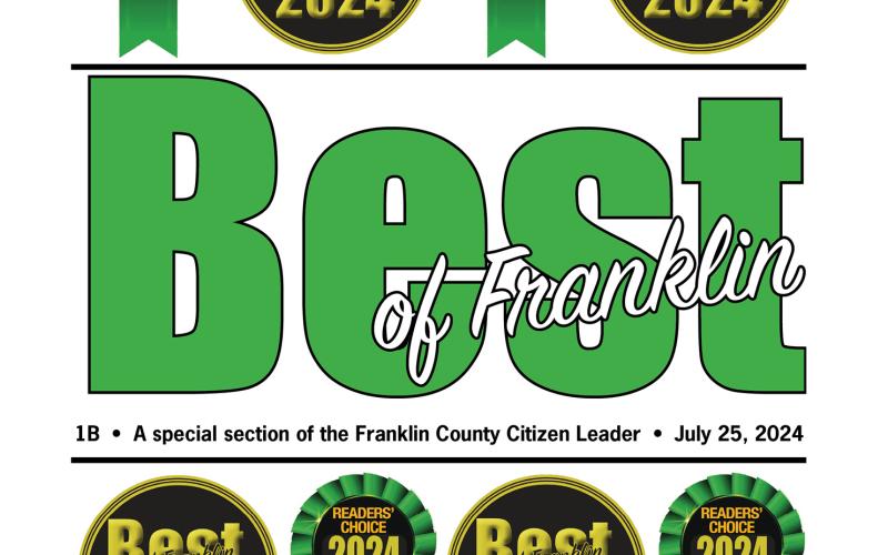 The readers of the Franklin County Citizen Leader have chosen the very best businesses, services and servants in our community.