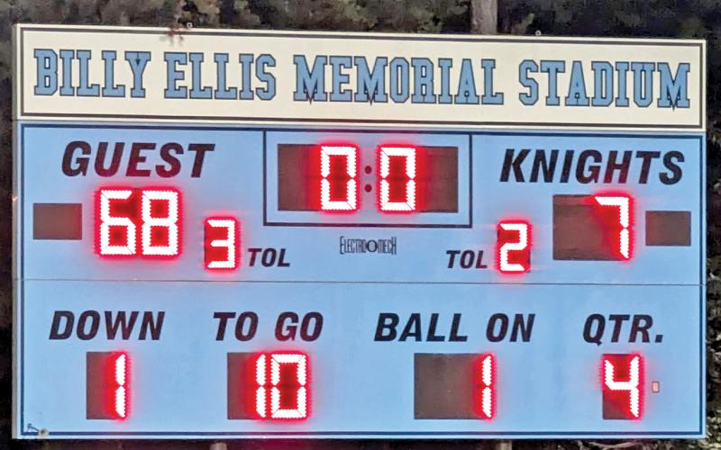 The Franklin County Lions football team defeated host Johnson High School 68-7 Friday night in Gainesville.