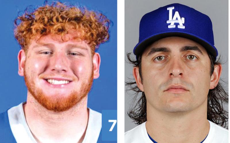 Franklin County High School graduates Keylan Rutledge (left) and Brent Honeywell (right) each shined on big sports stages last week.