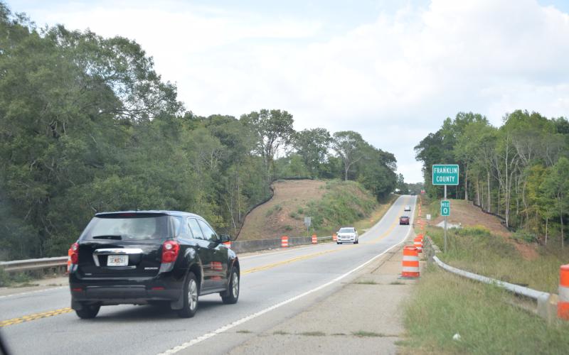 The bridge at the Franklin County/Madison County line on Highway 29 will be closed beginning Oct. 14 for as long as one year.