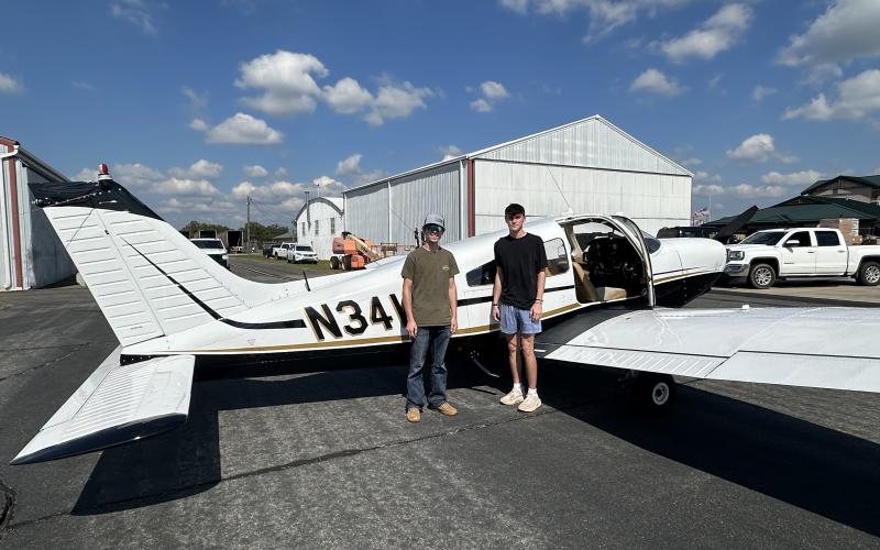 Carson and Chase Coulter flew supplies to North Carolina to help the victims of Hurricane Helene.