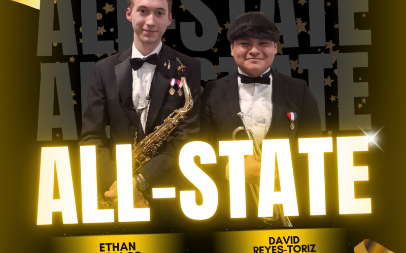 Ethan Mealor and David Reyes-Toriz (Photo illustration courtesy of Chris Sampson)