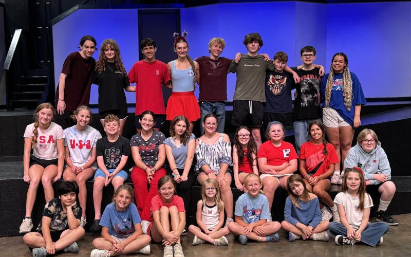 Franklin Community Players’ Youth Summer Theater camp will present “Camp Rock: The Musical” this weekend at the Lavonia Cultural Center. (Photo courtesy of Franklin Community Players)