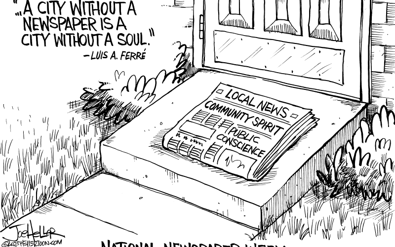 Think for a moment where our Franklin County community would be without a locally-focused newspaper.