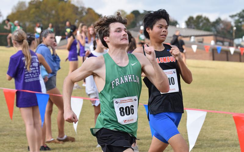 The Lions - led in part by Evan Locke - finished sixth overall as a team, one place higher than last season.