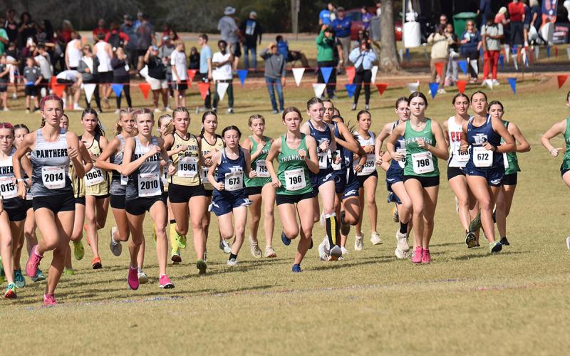 The Lady Lions finished fifth as a team, which was four places better than the team placed last season.