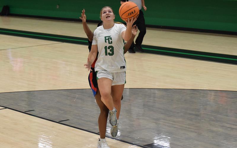 Chloe McFarlin and the Franklin County Lady Lions are now 2-1.