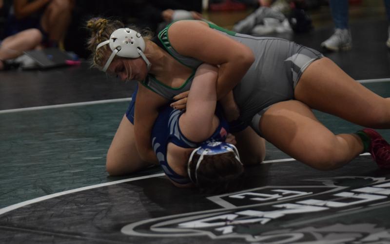 Hannah Crowe returns to help lead the Franklin County Lady Lion wrestling program in 2025-26.