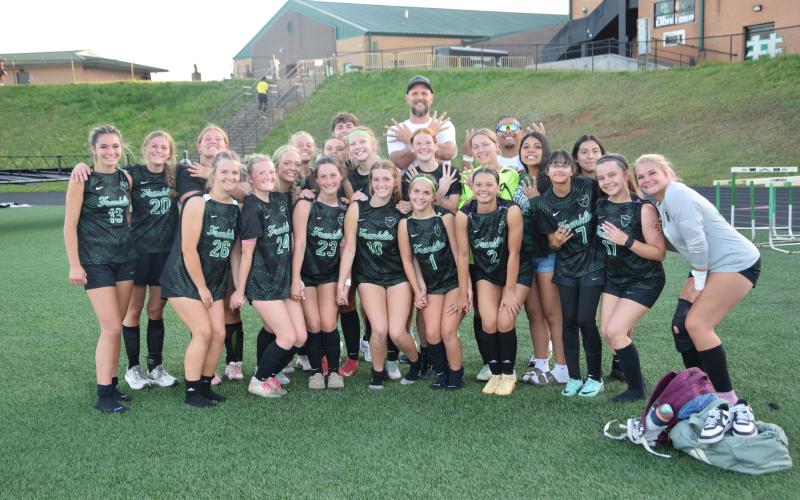 The Franklin County Lady Lions (above) will travel to Blairsville today for a first-round state playoff match against Union County.