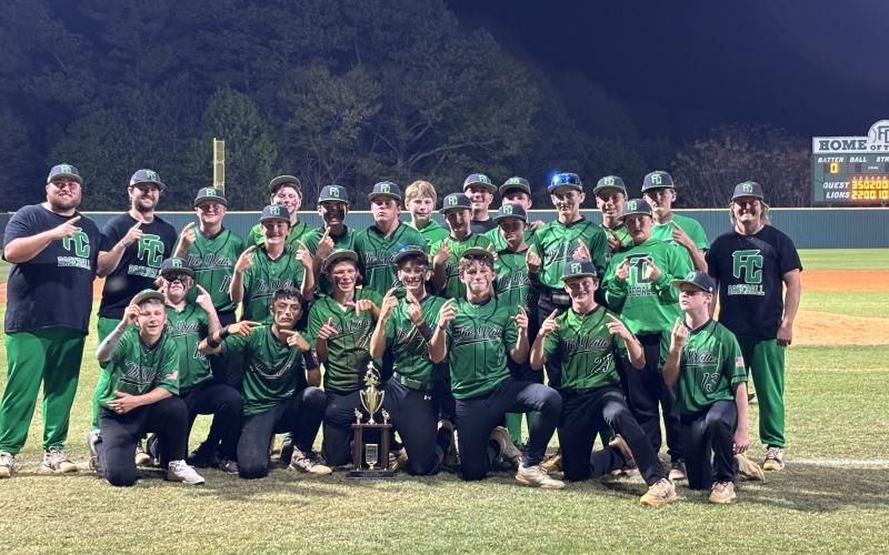 The FCMS Cubs baseball team won the NEGIAA region championship Thursday by taking a three-game series over Madison County. The team finished the year 18-1 overall. (Photo by Shane Scoggins)