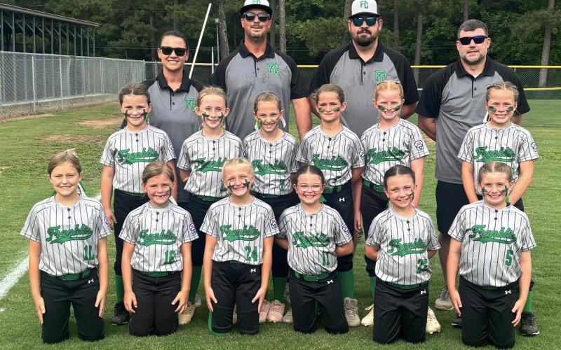 The Franklin Little League Coach Pitch Softball team remained undefeated in winning the Northeast Sectional Tournament over the weekend in Augusta.