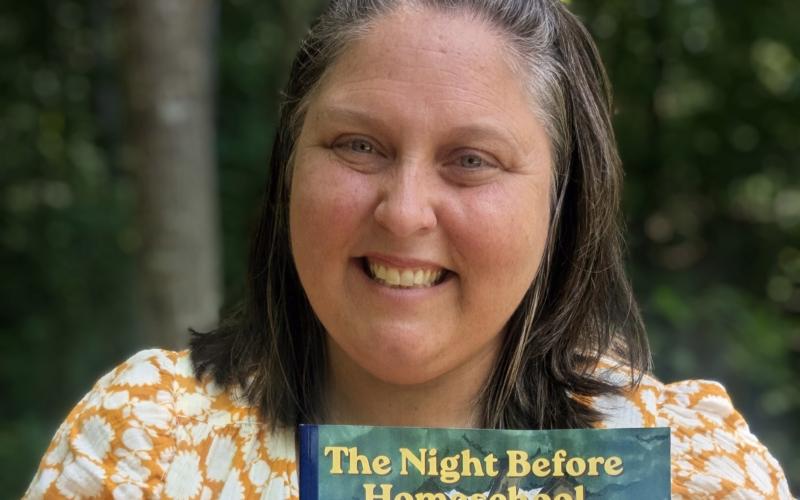 Heather Khodadadi recently published her first book, “The Night Before Homeschool,” to show what homeschooling is really like.