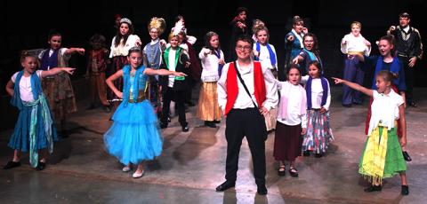 The cast of "Aladdin and His Wonderful Magical Lamp" will take the stage this weekend for four performances at the Lavonia Cultural Center.