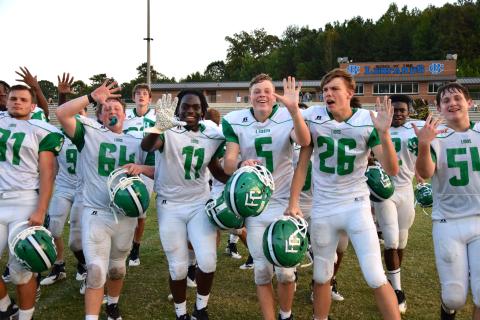 The Franklin County Junior Varsity Lions football team extended its winning streak to five games with a 44-0 rout Thursday over the Banks County Leopards in Homer. 