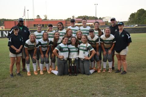The Franklin County Lady Lions defeated Jefferson 6-5 Thursday to win the Region 8AAA softball championship.