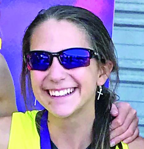 Ansley Moore gave up a top finish Saturday to help a competitor.