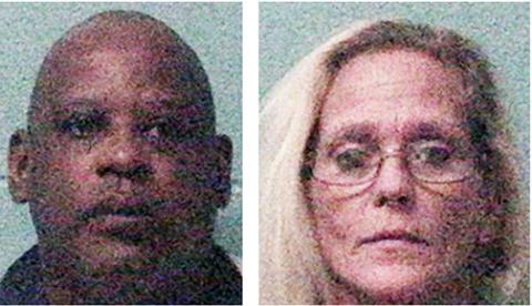 Randy Steward Hill, 50, of Carnesville and Geraldine Miller, 49, of Social Circle have been arrested for a 2015 theft from a Carnesville convenience store.