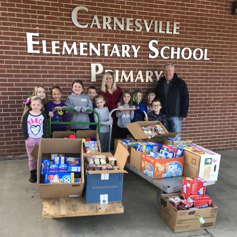 Carnesville Elementary School-Primary has been named a Distinguished School.