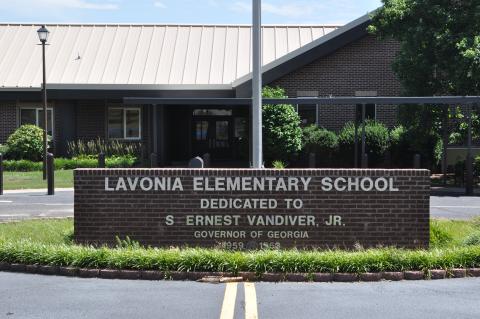 Nearly 200 public schools in Georgia, including Lavonia Elementary School, are set to receive money for purchasing laptops and software aimed at boosting access to online courses as in-person classes remain suspended due to coronavirus.