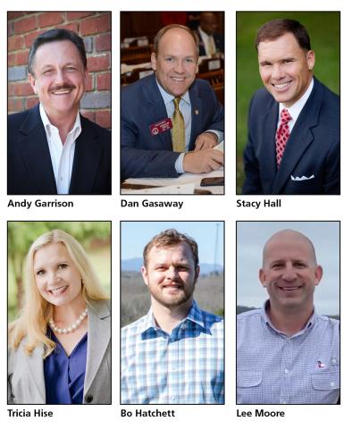 There are six candidates in the June 9 Republican Primary competing for the right to represent Georgia’s 50th Senate District. 