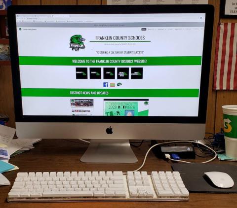With the coronavirus 2019 (COVID-19) pandemic still ongoing, the Franklin County School System is offering students an option to stay home and have school online.
