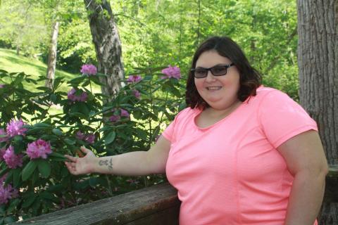 Hope Welborn will be on stage at the Lavonia Cultural Center in "A Journey of Hope," a play she wrote about a day in the life of someone with special needs. (Photo courtesy of Amy Burns)