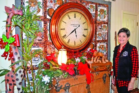 Glenda Boone and her husband Jerry put that nativity and the rest of her collection on display during the holidays by hosting two open houses at their Lavonia home.