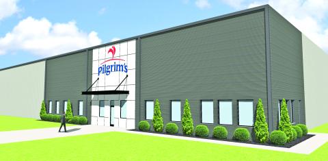 Zoning and permit applications submitted to Franklin County to allow the construction of a $70 million poultry rendering plant to make pet food ingredients were withdrawn last week by Pilgrim’s Pride but then resubmitted Tuesday just three hours before commissioners voted to impose a moratorium on such applications.