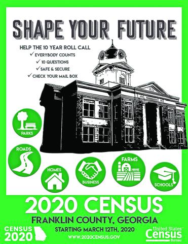 Preliminary figures released by the U.S. Census Bureau shows Franklin County grew by 6.4 percent in the last 10 years, County Manager Derrick Turner told commissioners Tuesday.