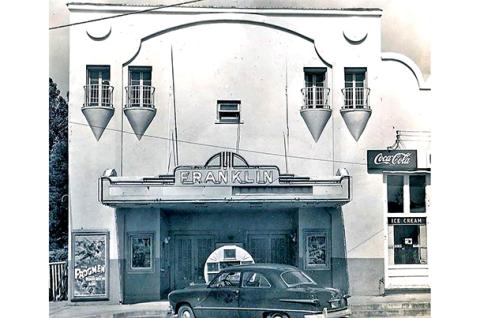 The former Franklin Theater, near the intersection of Highways 17 and 59 in downtown Lavonia, is now the home of Sweet Combs of Honey. The building holds many memories for the LaNora Andrews, mother of Sweet Combs owners LaDonna Andrews and Lori Floyd.