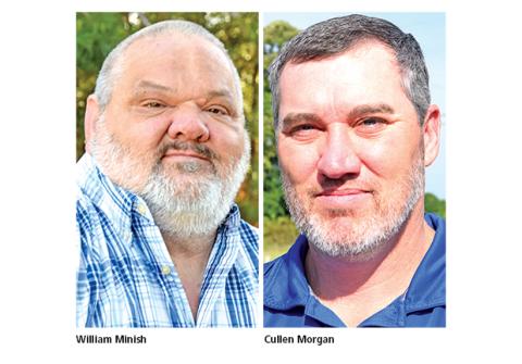 William Minish and Cullen Morgan are running for city council in Canon's special election.