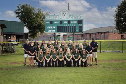 The Franklin Fastpitch program has 24 players on its rosters in 2021, led by a group of eight seniors who have contributed to the team’s success for three or four seasons. (Photo courtesy of Rachel Howington Photography)