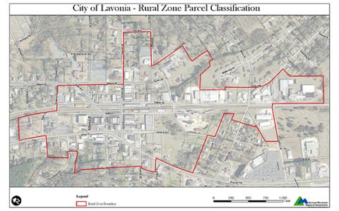 Properties within the Rural Zone will be eligible for tax credits for creating jobs starting Jan. 1.