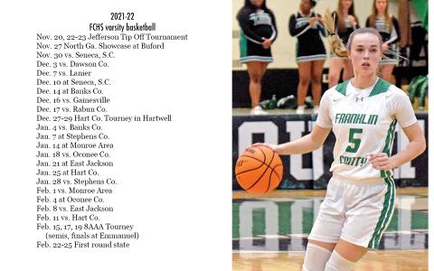 Bailey Aderholdt and the rest of the Lady Lions’ senior class will be counted on to lead Franklin’s girls’ team in 2021-22.