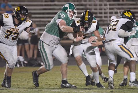 Senior defensive lineman Keylan Rutledge was named to the All-Region 8AAA first team.