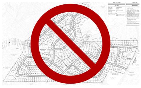  developer has withdrawn an application seeking rezoning and variances to allow for a 381-lot “manufactured home” development on Old Federal Road.