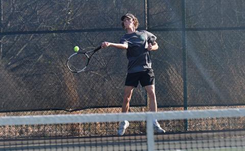 Will Wester was named Positive Athlete winner for tennis.