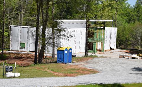 The Ark Family Preservation Center is nearing completion and has reached its fundraising goal for the building. (Photo by Sinclair)