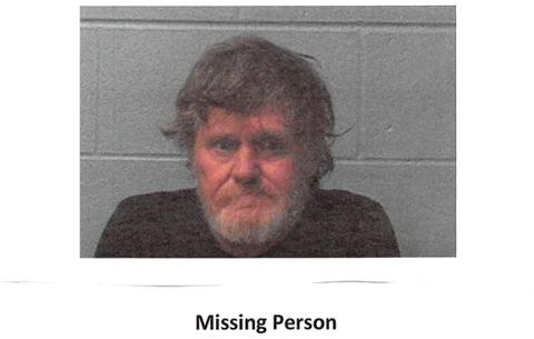 The Franklin County Sheriff Office received a report June 8 at about 2:30 p.m. that George Allen Gray, 62, of Roach Road was missing and last seen June 4.