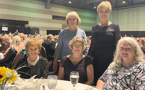 Attending the Pilot convention from the Lavonia Pilot Club were President Sue Heath, Past President Vonnie Brown, Denise Thompson, Past Georgia District Governor Susan Harbin and Georgia District Governor-elect Avaline Adams.