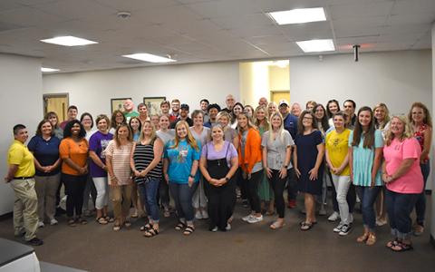 The Franklin County School System welcomed 48 new teachers for the 2022-23 school year. 