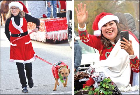 Smiles – human and canine alike – abounded Saturday and Sunday as the Canon and Lavonia Christmas Parades were held. The Royston Parade of Lights will round out the parade schedule this Saturday at 5 p.m. (Photos by Scoggins)