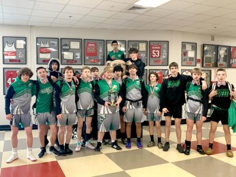 The Franklin County High School wrestling team placed first over the weekend at the Winder Barrow Duals.