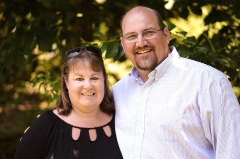 Carl Dekker, pictured with his wife Dawn, will take over duties as the Franklin County Schools’ assistant superintendent for operations in April.