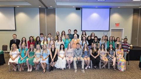 Honor graduates for the Franklin County High School Class of 2023 were honored Friday at the annual Franklin County High School Honors Breakfast. (Photo courtesy of the Franklin County Chamber of Commerce)