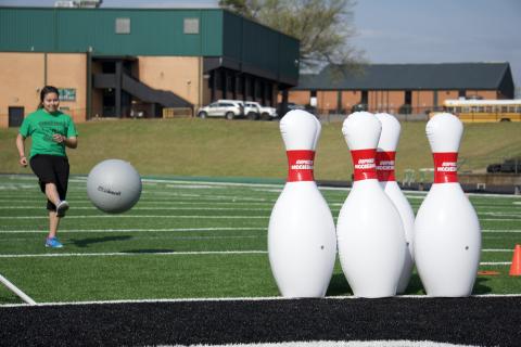 A variety of events – from running events to giant bowling – were held Friday at the Franklin County Special Olympics at Franklin County High School.